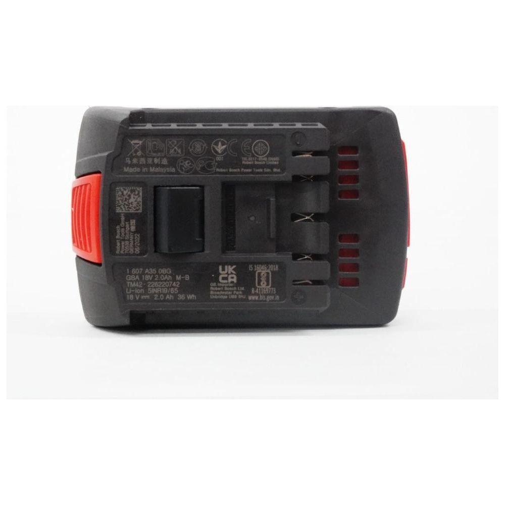 Bosch GBA 18V / 2.0Ah Battery M-B Lithium Ion Battery | Bosch by KHM Megatools Corp. Bosch GBA 18V / 2.0Ah Battery M-B Lithium Ion Battery | Bosch by KHM Megatools Corp.